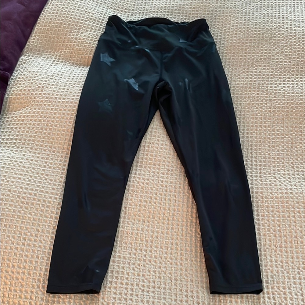 Black Star Pattern Leggings